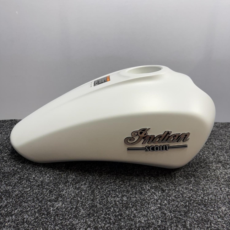 Indian Scout Fuel Tank In Matt White